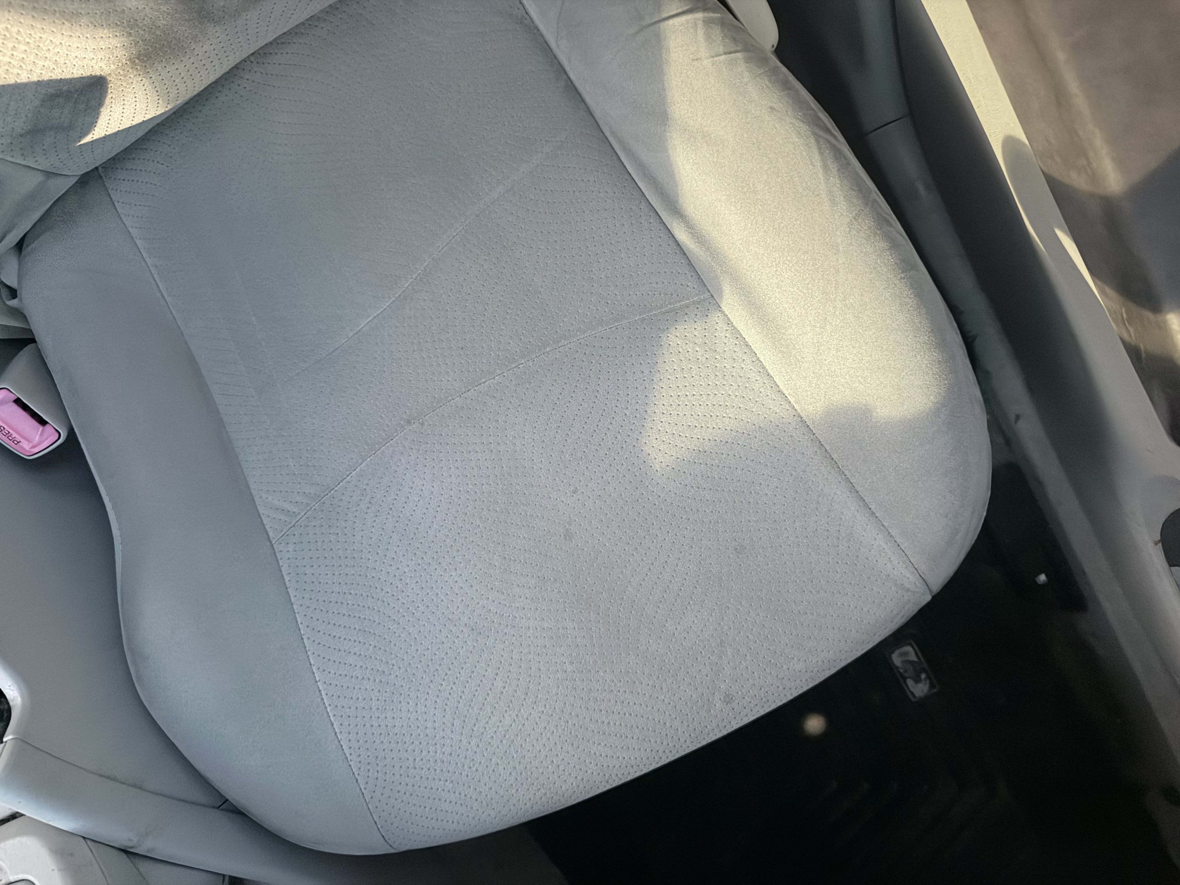 Vehicle seat after interior detailing